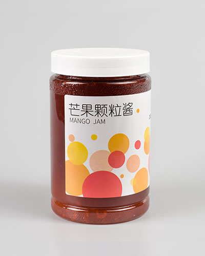 芒果顆粒醬