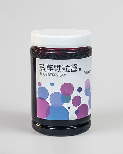 藍莓顆粒醬
