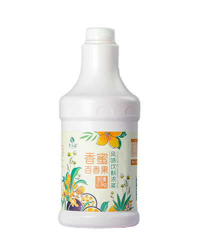 香蜜百香風味飲料濃漿