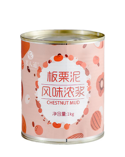 板栗泥罐頭